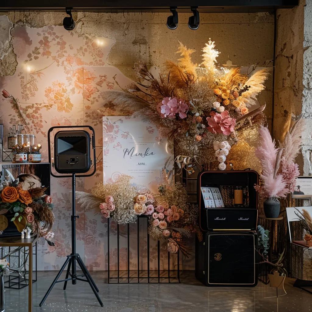 Display of photobooth packages tailored for weddings, corporate events, and parties in Manly